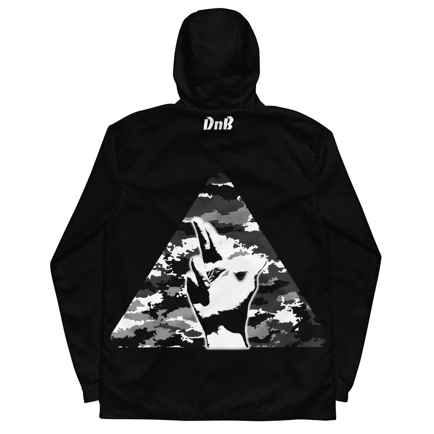 Camo Logo Blk/Wt - Men’s windbreaker