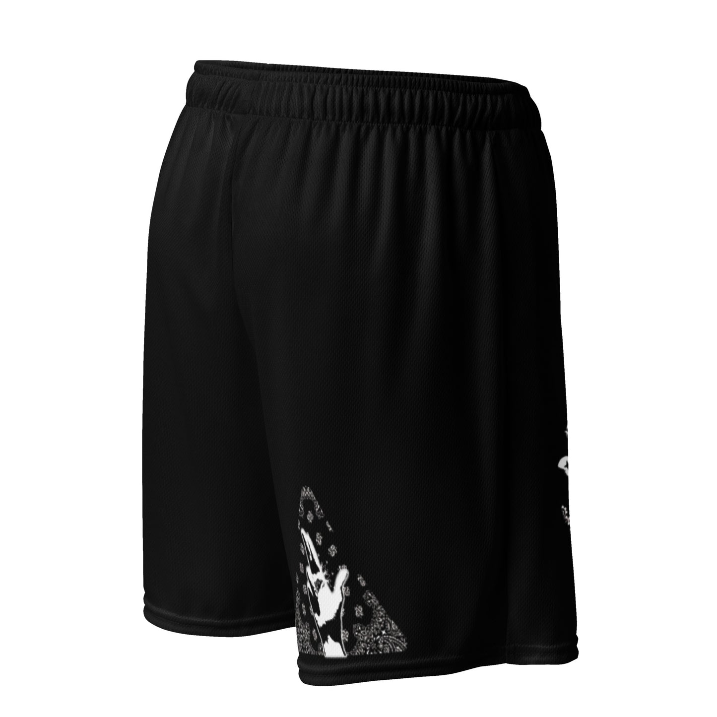 Paisley-Gun Finger - Unisex mesh shorts