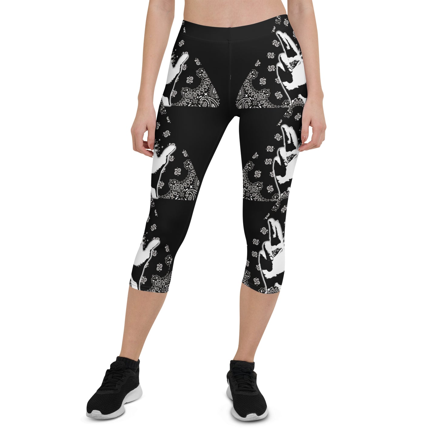 Tri-Logo - Women's Capri Leggings